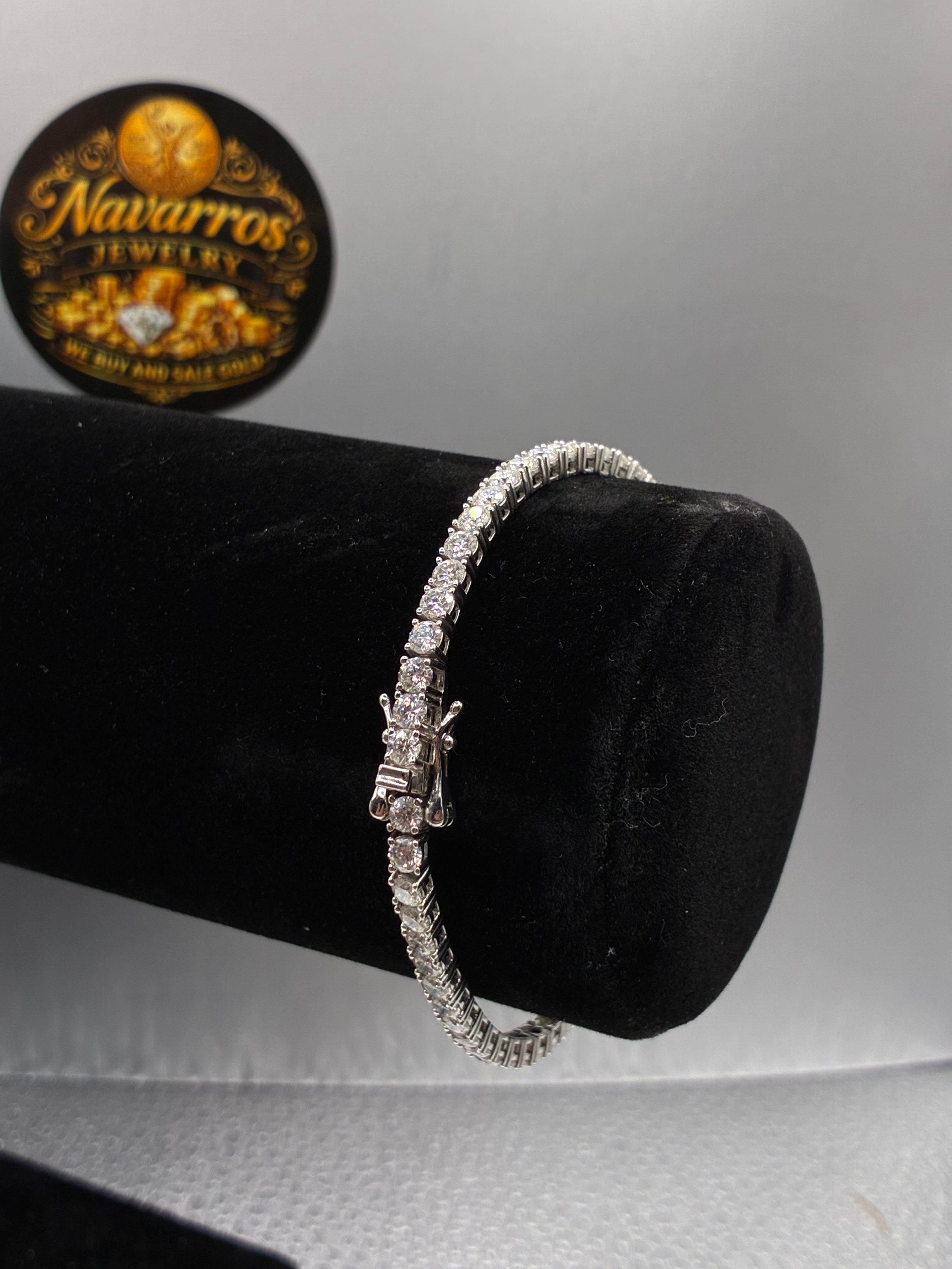 925 Silver moissanite