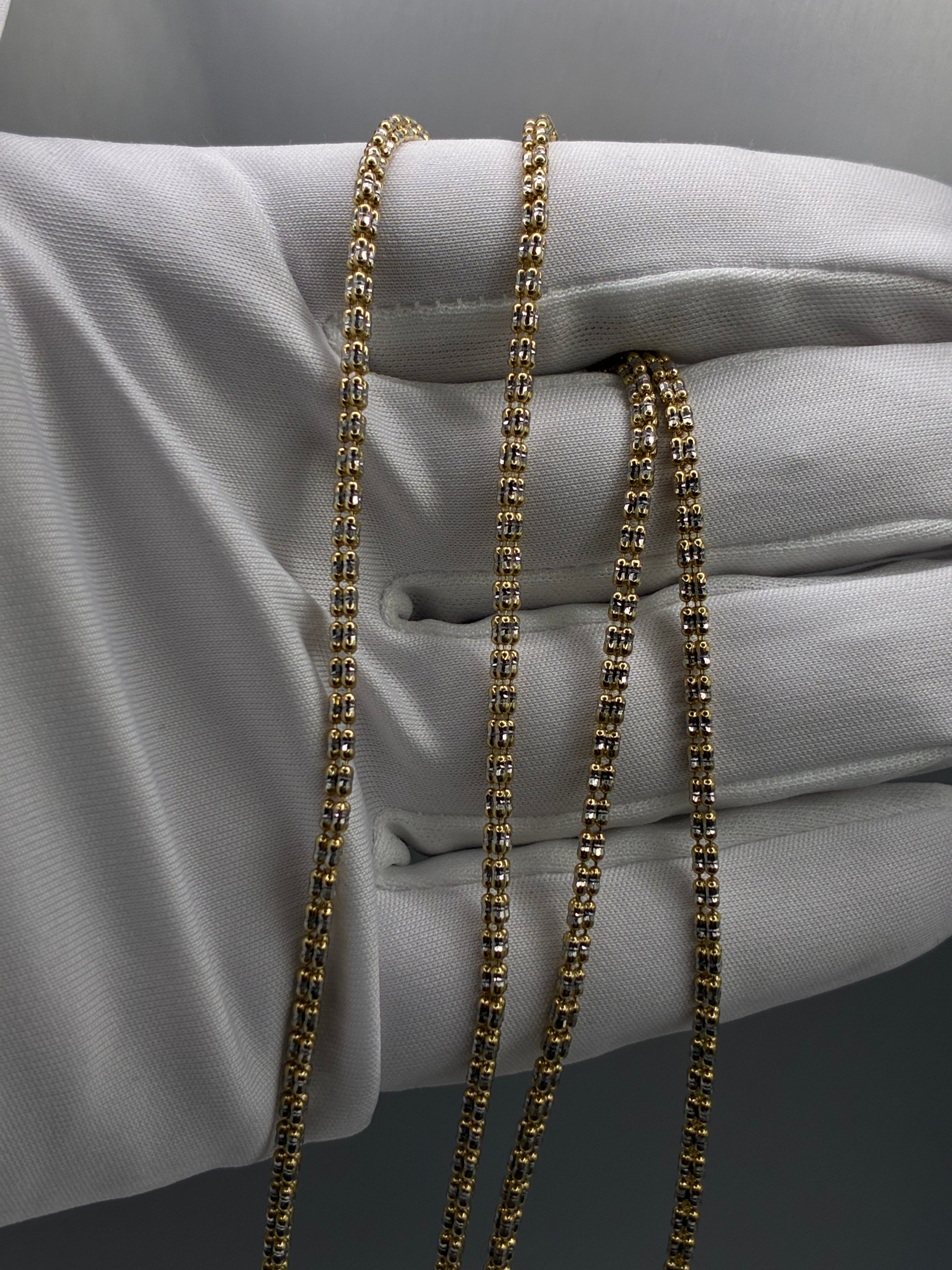 14k Icy Chain  - 22"