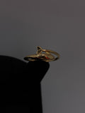 10K Dolphin Ring