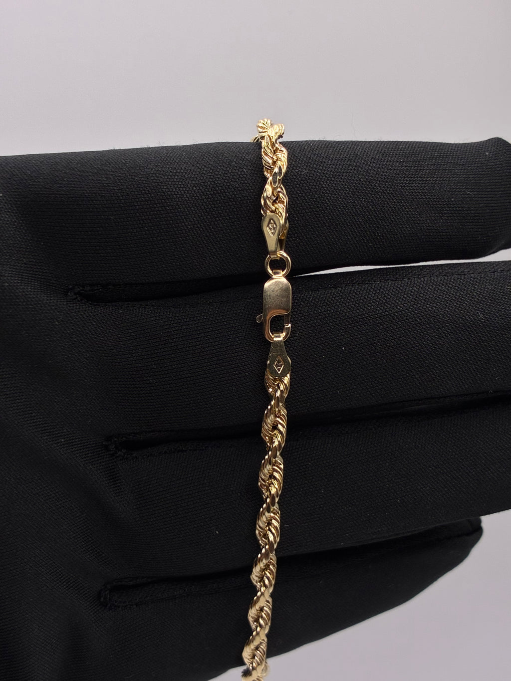 10K Hollow Rope Bracelet