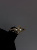 10K Flower Ring
